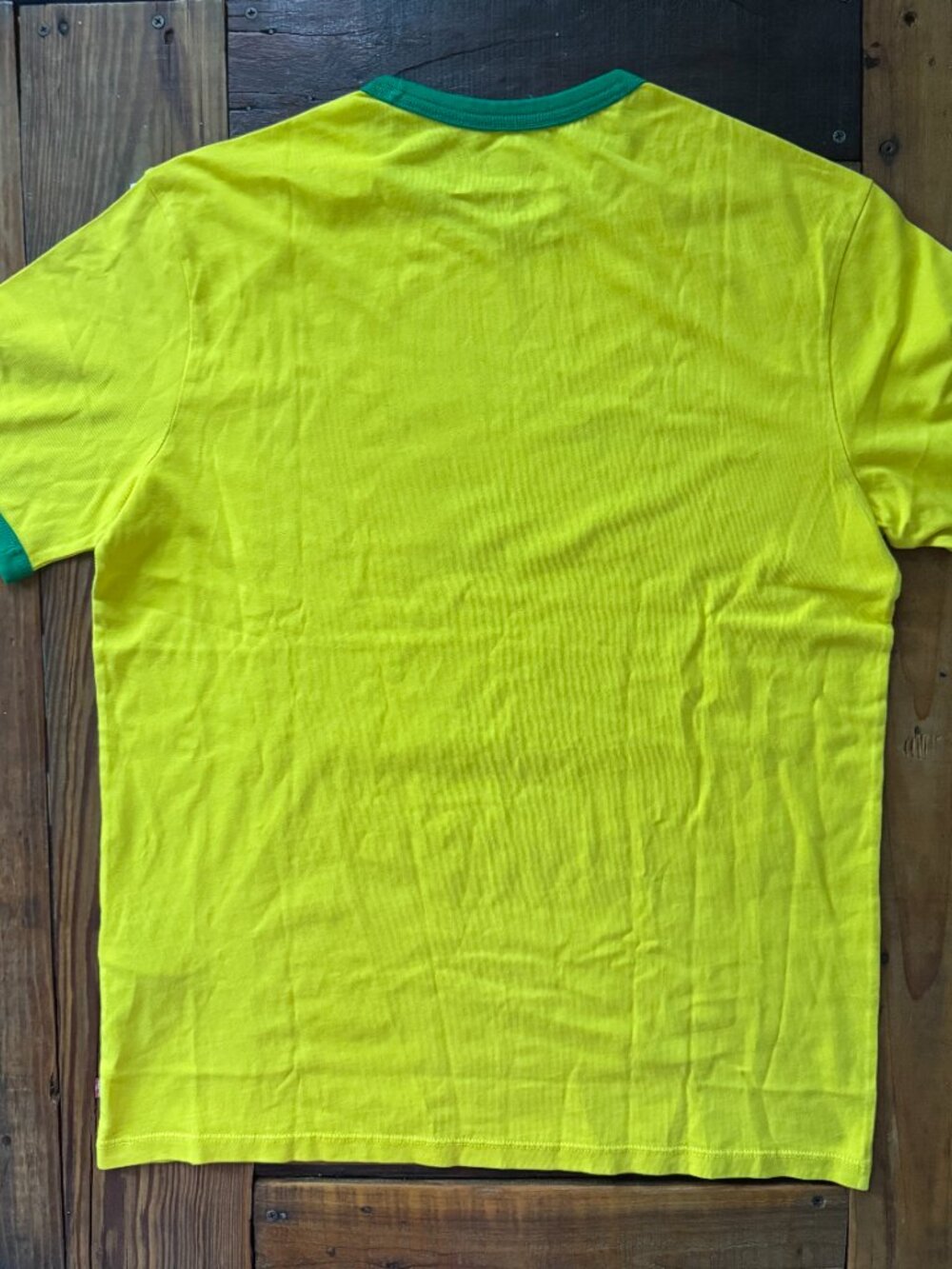 NWT Brasil Men's Ringer Tee - SZ M - Picture 3 of 3